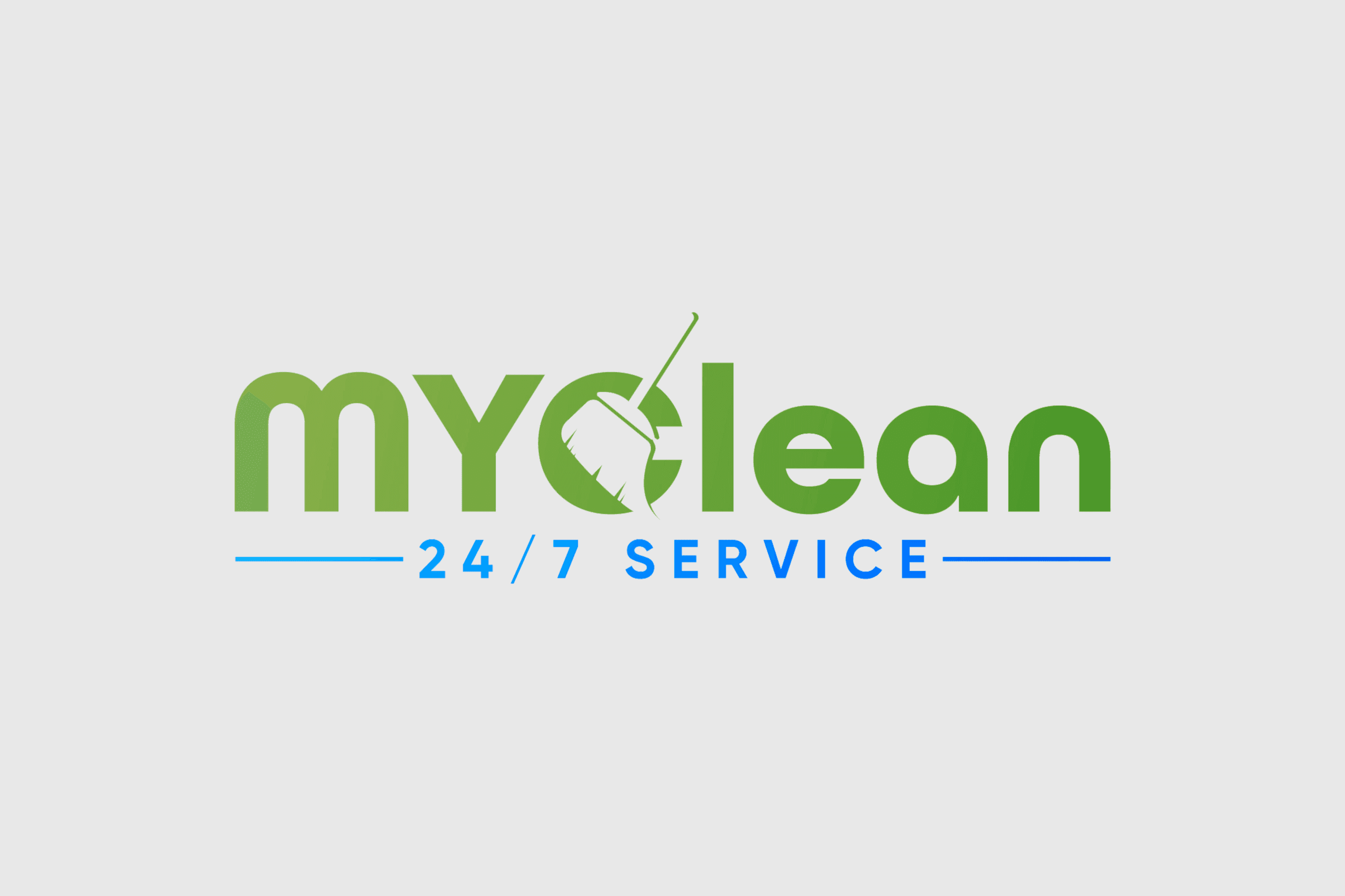 vNEST-Webdesign Referenz Logo wo erstellt worden ist von uns, für myClean - ein Gebäudereinigungsunternehmen in Frankfurt.